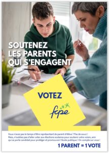 13 Octobre 2023 : élections des représentants des parents d’élèves au Conseil d’Administration du collège